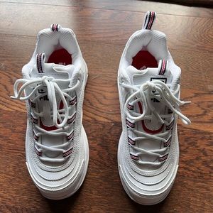FILA White Sneakers.  ❌❌Last Call❌❌